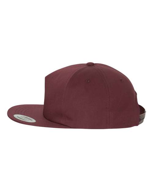 Lightly-Structured Five-Panel Snapback Cap - Image 13