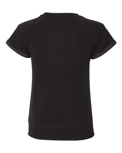 Women's Sweetheart French Terry Pullover - Image 2