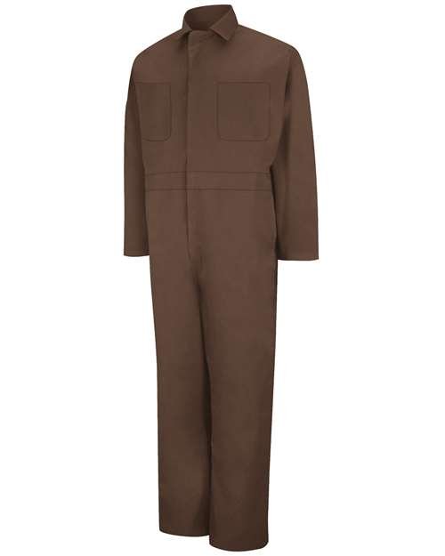 Men's Extended Sizes Twill Action Back Coverall - Image 4