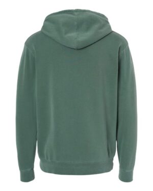 Alternative view of Unisex Midweight Pigment-Dyed Hooded Sweatshirt