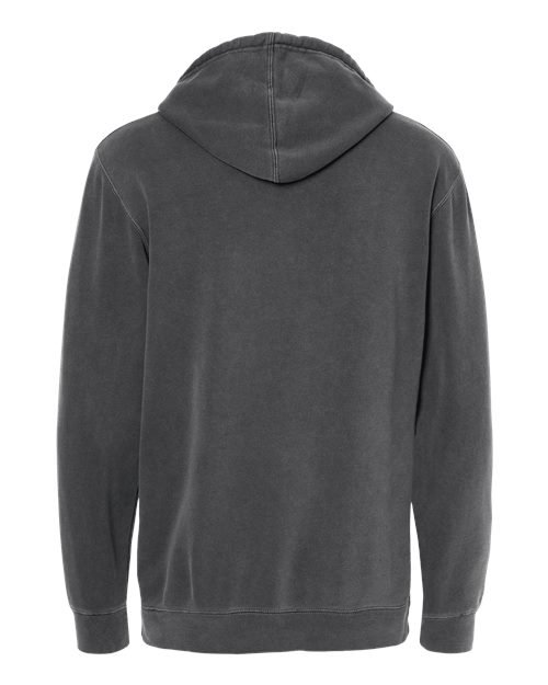 Unisex Midweight Pigment-Dyed Hooded Sweatshirt - Image 18