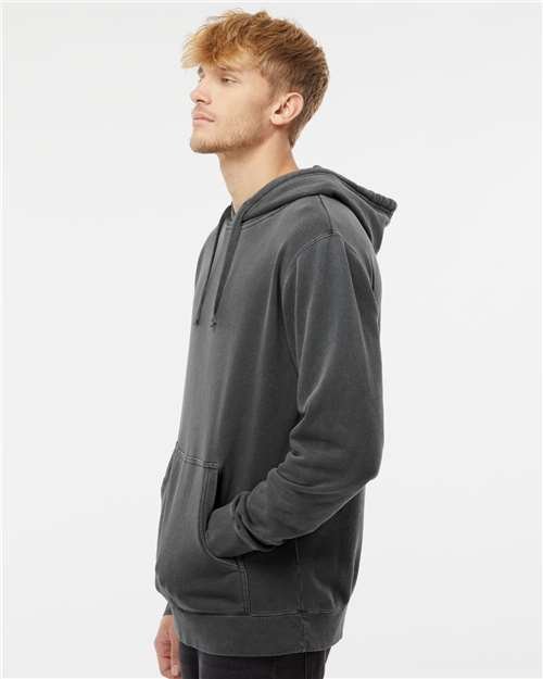 Unisex Midweight Pigment-Dyed Hooded Sweatshirt - Image 21