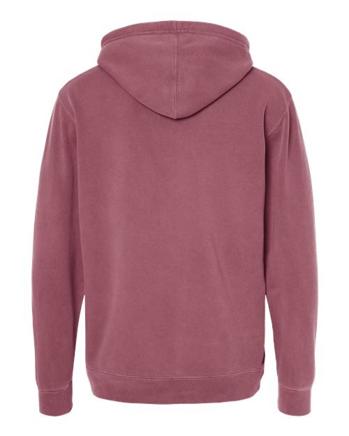 Unisex Midweight Pigment-Dyed Hooded Sweatshirt - Image 54