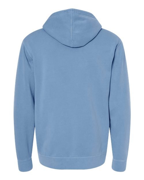 Unisex Midweight Pigment-Dyed Hooded Sweatshirt - Image 48