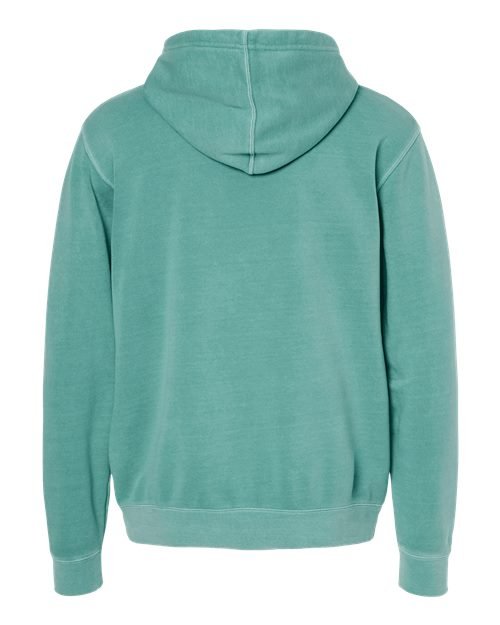Unisex Midweight Pigment-Dyed Hooded Sweatshirt - Image 60