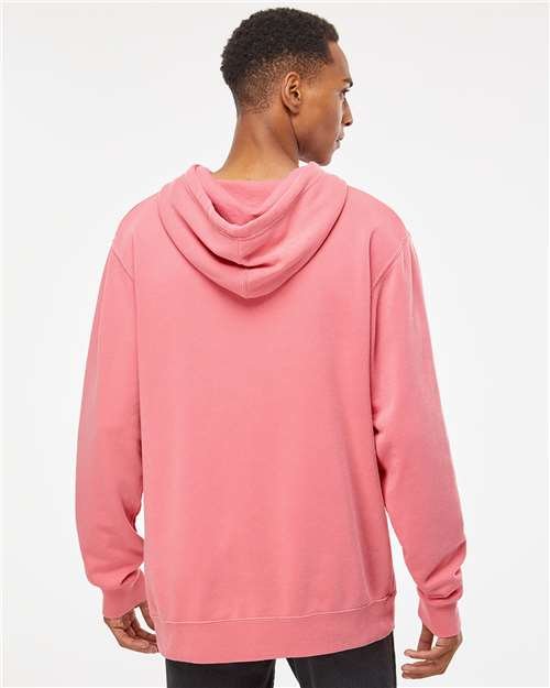 Unisex Midweight Pigment-Dyed Hooded Sweatshirt - Image 70