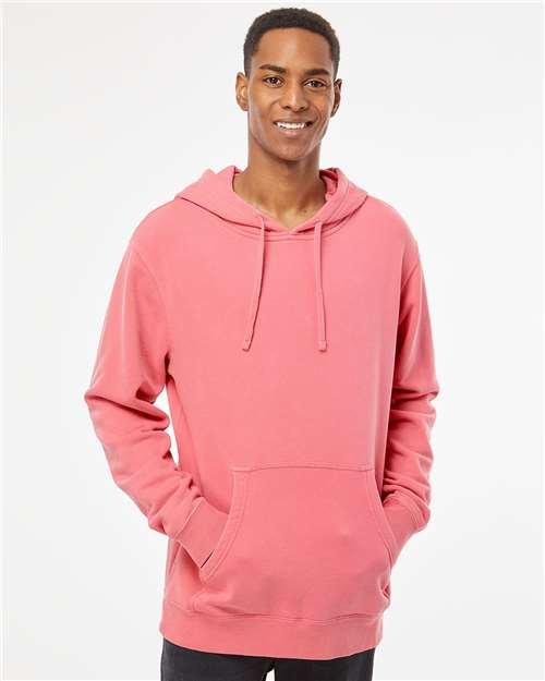 Unisex Midweight Pigment-Dyed Hooded Sweatshirt - Image 68