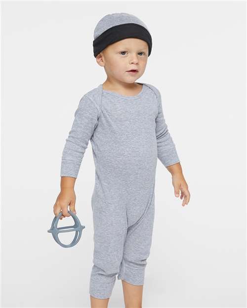 Infant Long Legged Baby Rib Bodysuit - Image 15