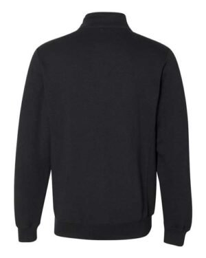 Alternative view of Unisex Dri Power® Quarter-Zip Cadet Collar Sweatshirt