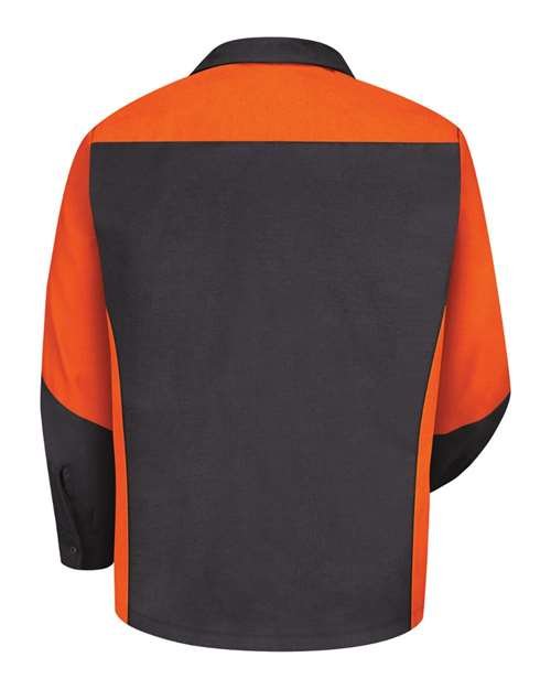 Men's Long Sleeve Automotive Crew Shirt - Image 14