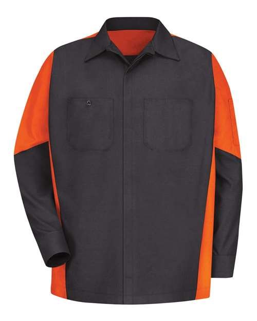 Men's Long Sleeve Automotive Crew Shirt - Image 13