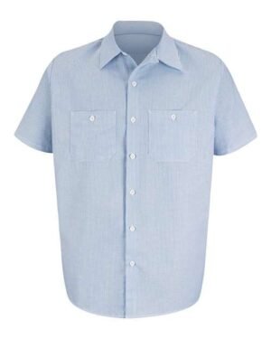 Men's Tall Industrial Stripe Work Shirt