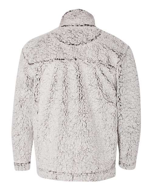 Unisex Sherpa Fleece Quarter-Zip Pullover - Image 19