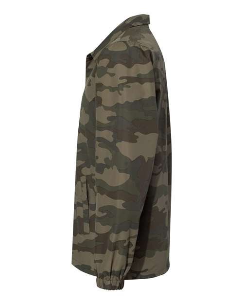 Men's Water-Resistant Windbreaker Coach’s Jacket - Image 22