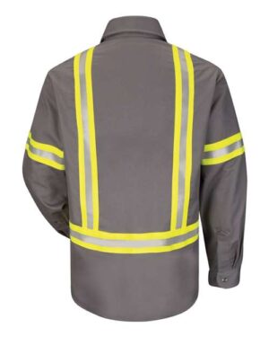Alternative view of Men's Enhanced Visibility Uniform Shirt