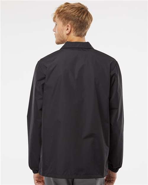 Men's Water-Resistant Windbreaker Coach’s Jacket - Image 13