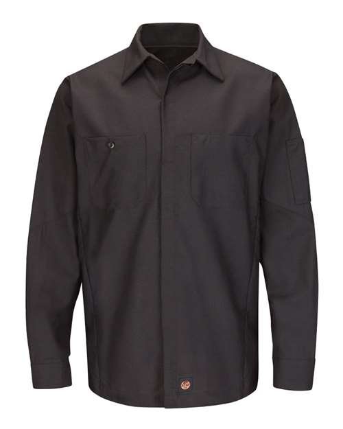 Men's Long Sleeve Automotive Crew Shirt - Image 10