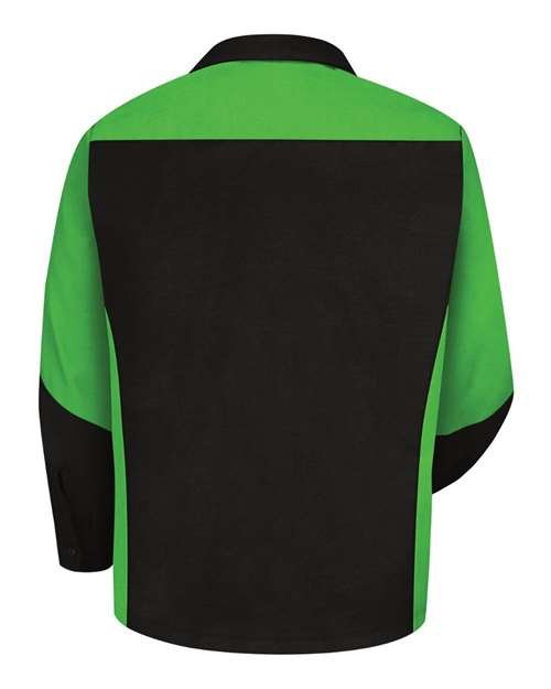 Men's Long Sleeve Automotive Crew Shirt - Image 7