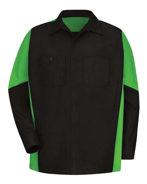 Men's Long Sleeve Automotive Crew Shirt - Image 6