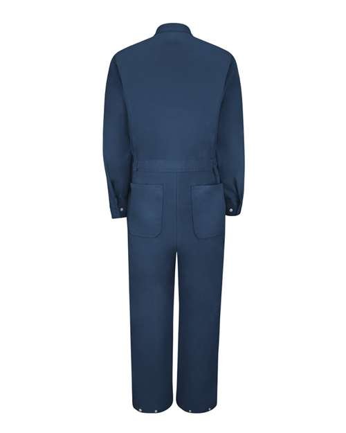 Men's Extended Sizes Zip-Front Cotton Coverall - Image 5