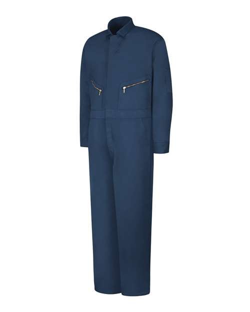 Men's Extended Sizes Zip-Front Cotton Coverall - Image 4