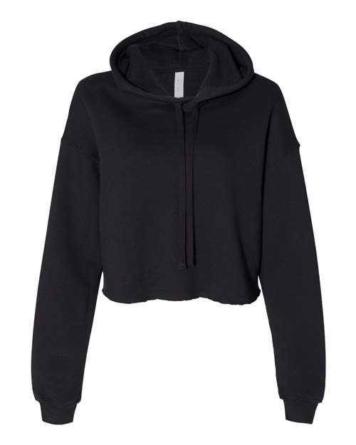 Women's Crop Fleece Hoodie Sweatshirt - Image 8
