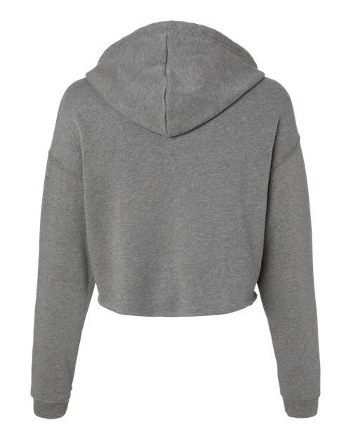 Women's Crop Fleece Hoodie Sweatshirt - Image 15