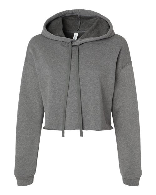 Women's Crop Fleece Hoodie Sweatshirt - Image 14