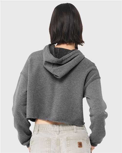 Women's Crop Fleece Hoodie Sweatshirt - Image 19