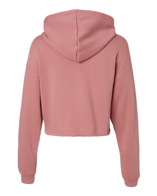 Women's Crop Fleece Hoodie Sweatshirt - Image 30