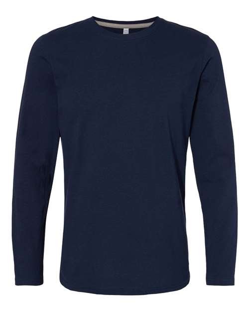 Men's Fine Jersey Long Sleeve Tee - Image 32