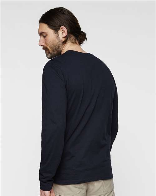 Men's Fine Jersey Long Sleeve Tee - Image 37