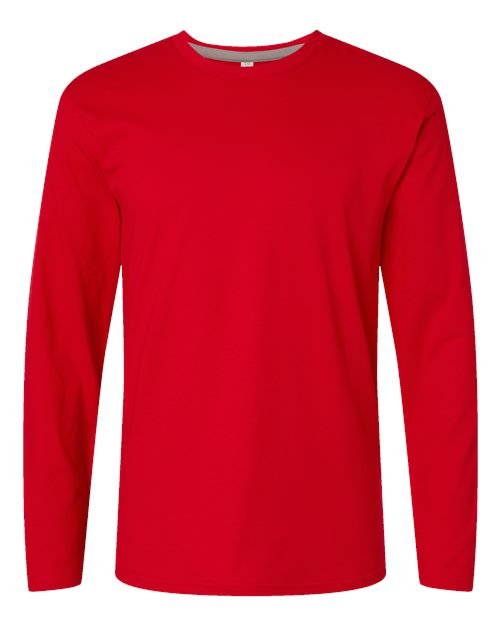 Men's Fine Jersey Long Sleeve Tee - Image 38