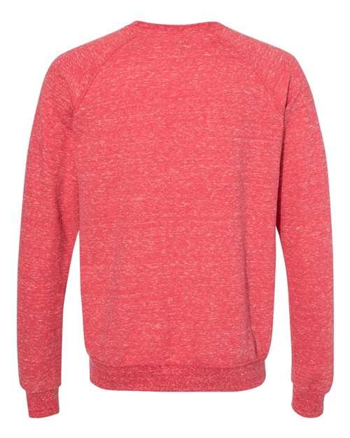 Unisex Snow Heather French Terry Crewneck Sweatshirt - Image 33