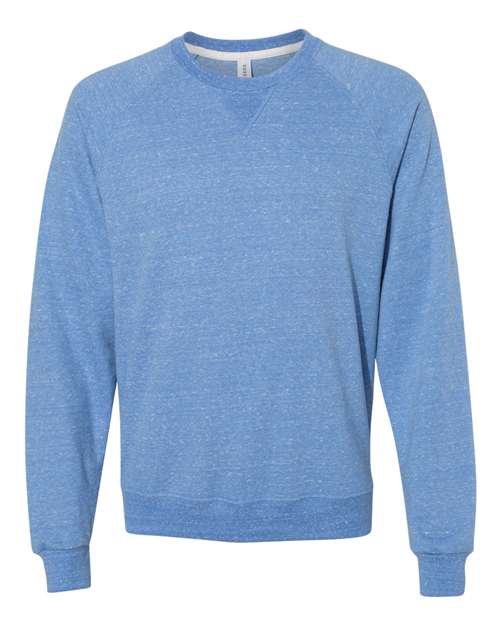 Unisex Snow Heather French Terry Crewneck Sweatshirt - Image 38