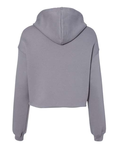 Women's Crop Fleece Hoodie Sweatshirt - Image 53