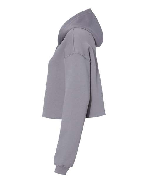 Women's Crop Fleece Hoodie Sweatshirt - Image 54