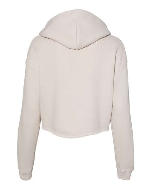 Women's Crop Fleece Hoodie Sweatshirt - Image 21