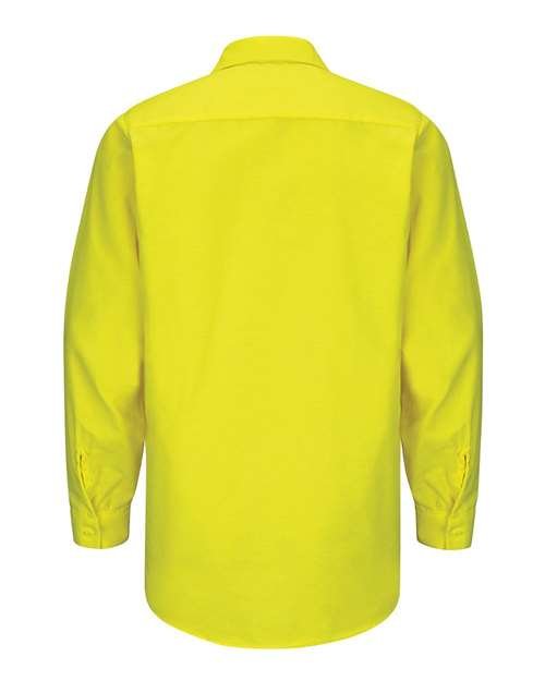 Men's Enhanced & Hi-Visibility Long Sleeve Work Shirt - Image 5