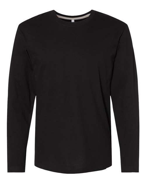 Men's Fine Jersey Long Sleeve Tee - Image 8