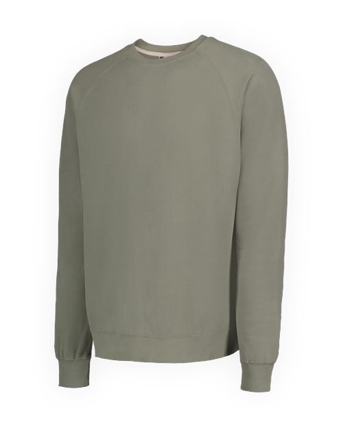 Men's Vintage Fleece Raglan Crewneck Sweatshirt - Image 25