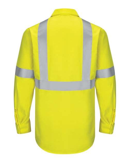 Men's Enhanced & Hi-Visibility Long Sleeve Work Shirt - Image 11