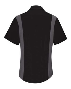 Alternative view of Women's Performance Plus Short Sleeve Shop Shirt with Oilblok Technology