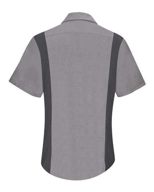 Women's Performance Plus Short Sleeve Shop Shirt with Oilblok Technology - Image 9