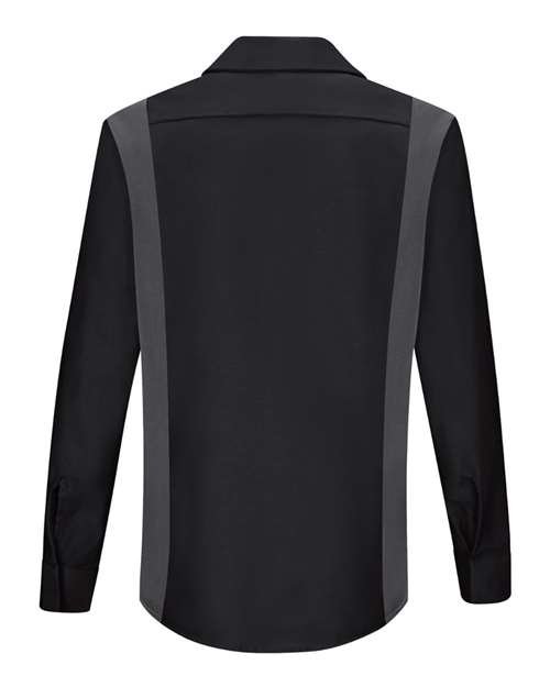 Women's Performance Plus Long Sleeve Shop Shirt with Oilblok Technology - Image 2