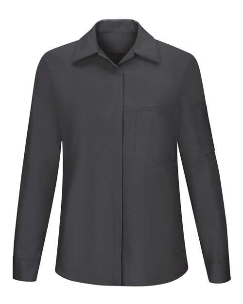 Women's Performance Plus Long Sleeve Shop Shirt with Oilblok Technology - Image 4