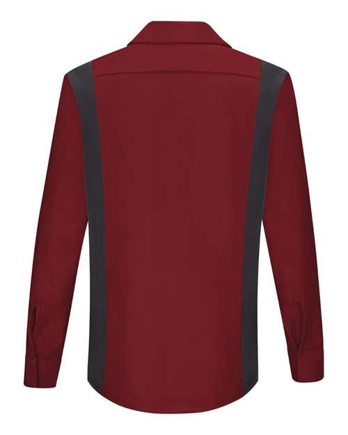 Women's Performance Plus Long Sleeve Shop Shirt with Oilblok Technology - Image 7