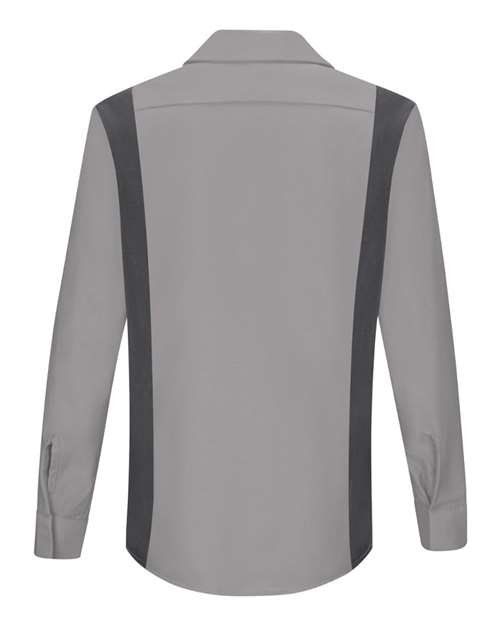 Women's Performance Plus Long Sleeve Shop Shirt with Oilblok Technology - Image 9