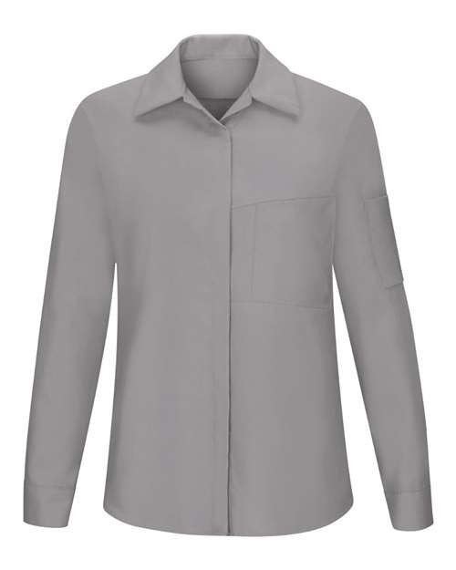 Women's Performance Plus Long Sleeve Shop Shirt with Oilblok Technology - Image 8