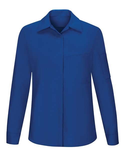 Women's Performance Plus Long Sleeve Shop Shirt with Oilblok Technology - Image 10